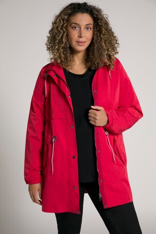 Ulla Popken Between-Season Jacket in Red