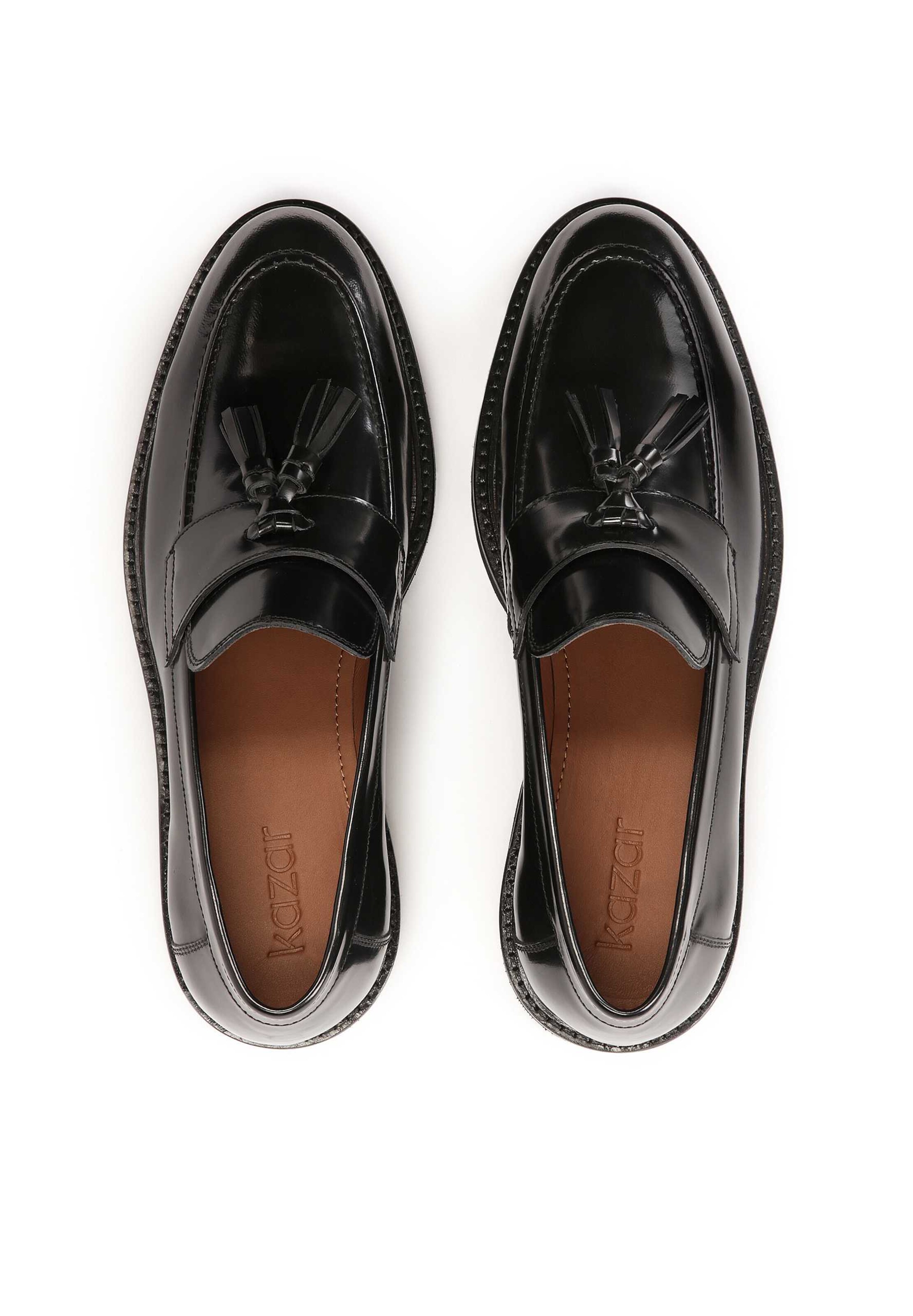 Slipper di Kazar in nero