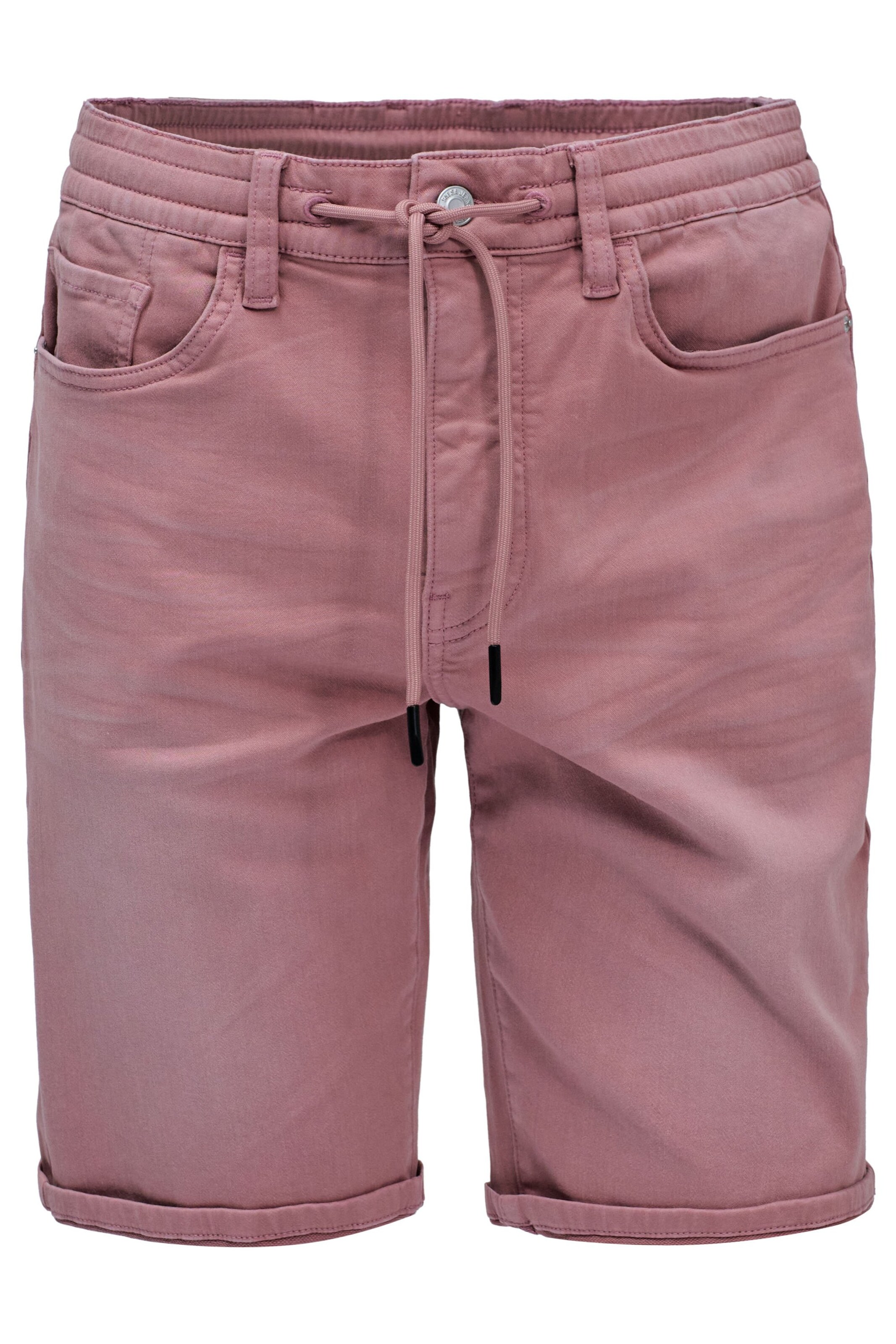 Salsa Jeans Regular Shorts 'Joggers' in Pink: Vorderseite