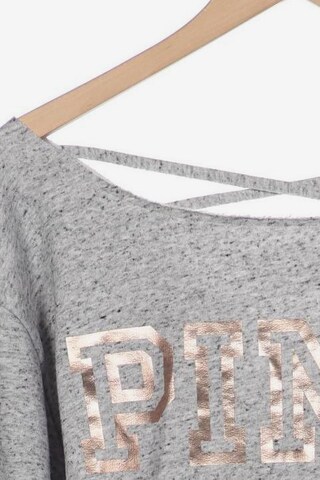 Victoria's Secret Sweatshirt & Zip-Up Hoodie in M in Grey