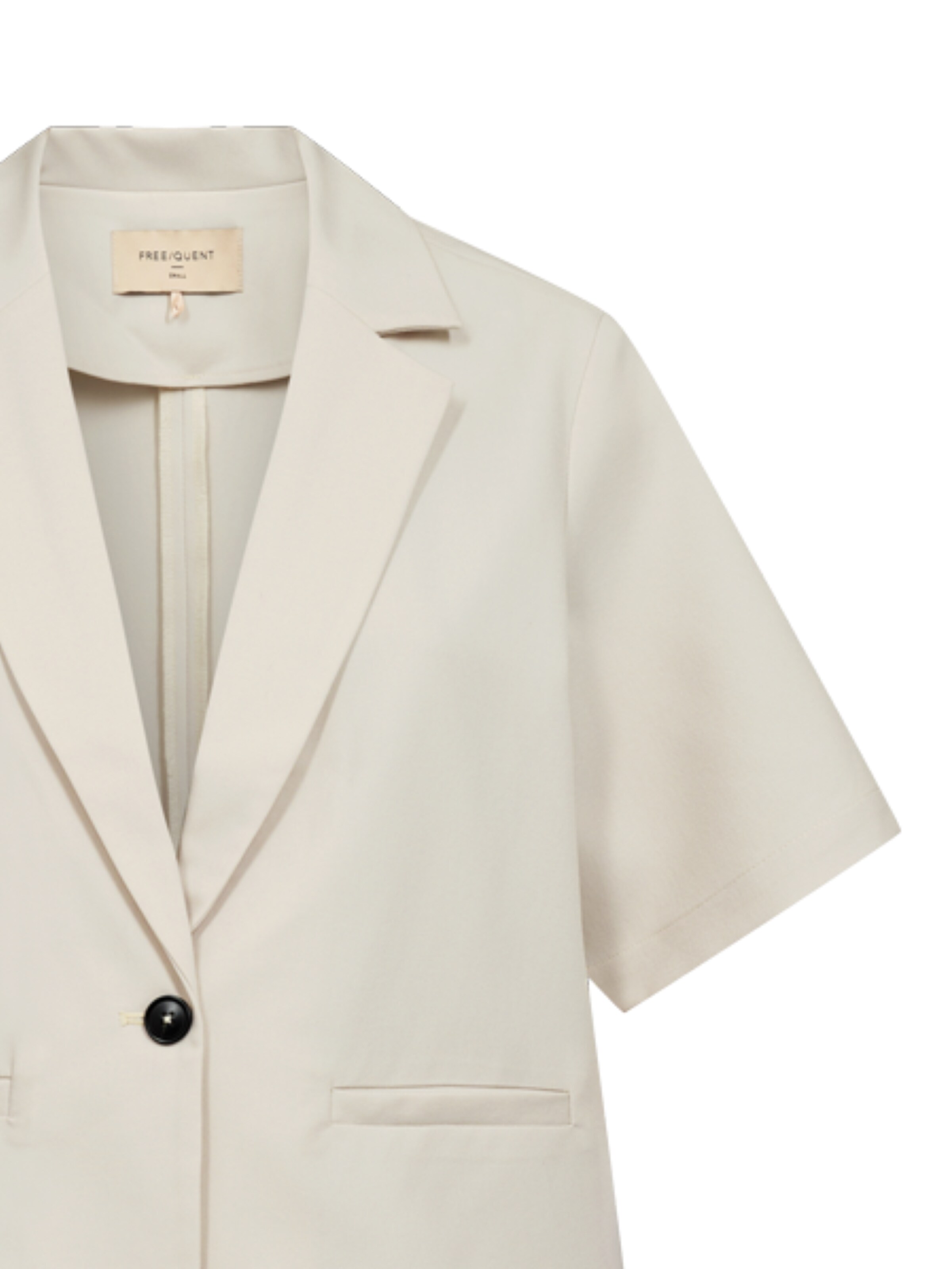 Freequent Blazer 'FQMaeve-blazer moonbeam' in Beige