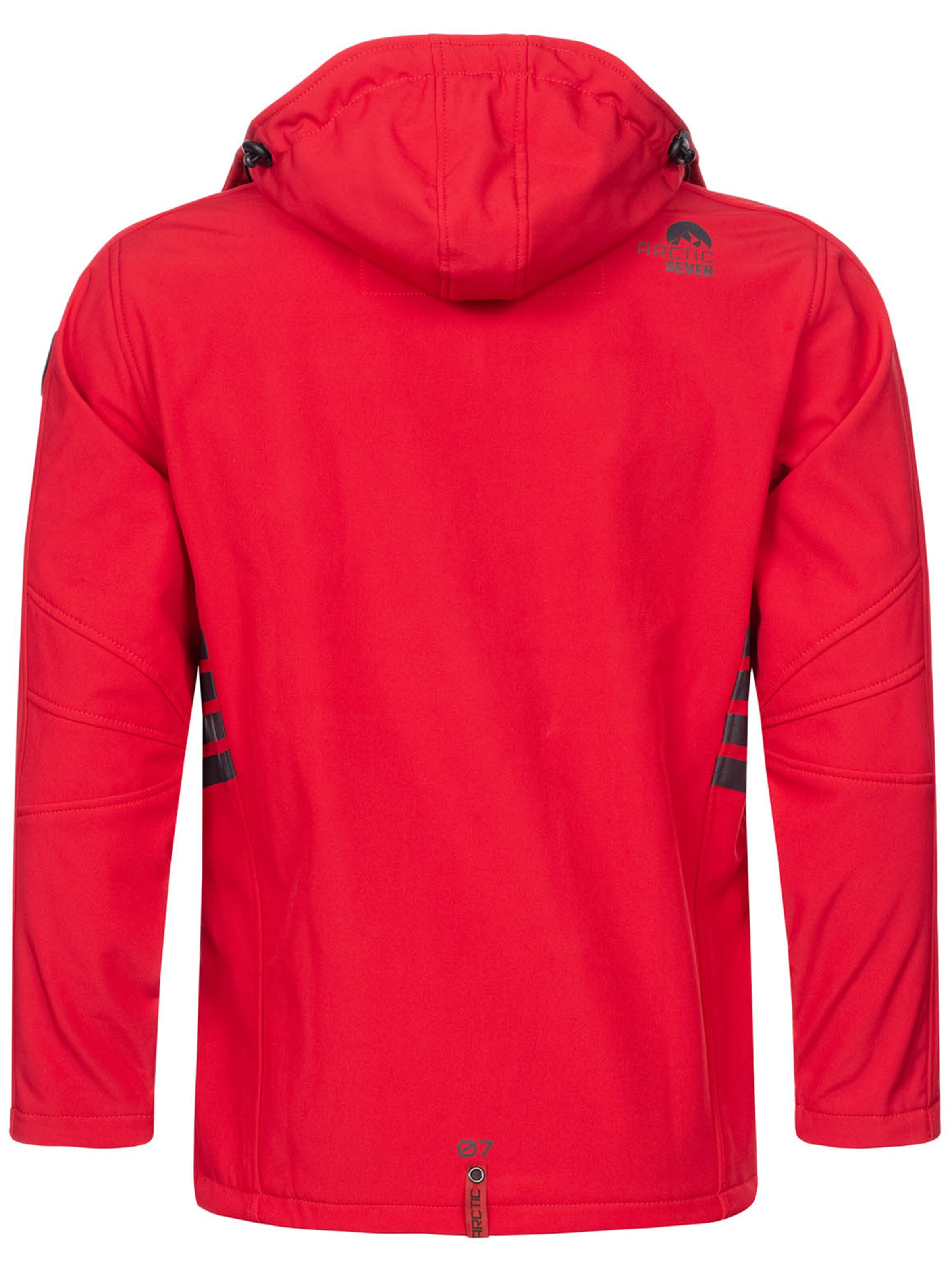 Arctic Seven Functionele jas in Rood