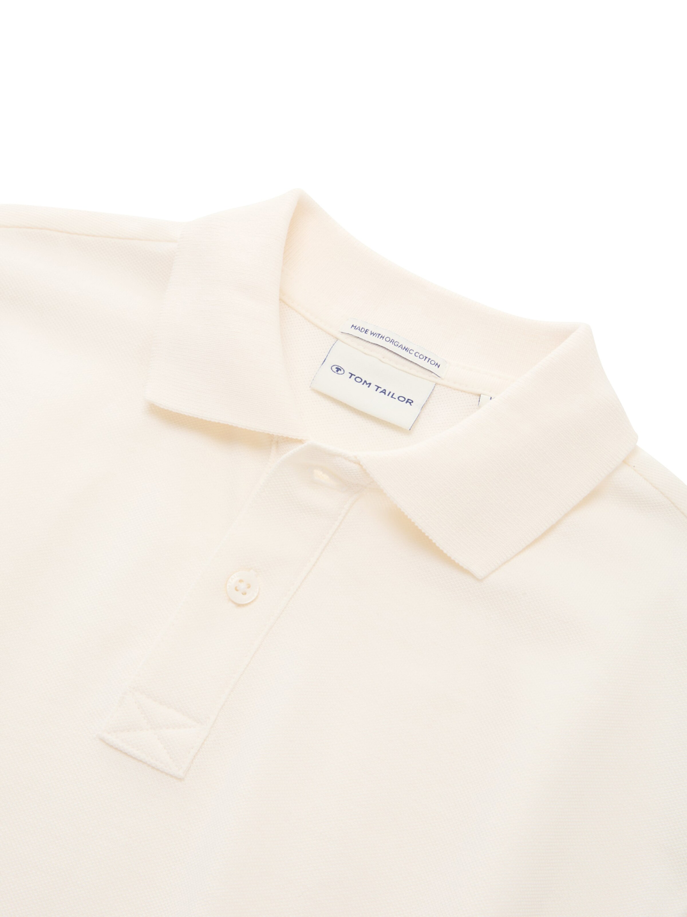 TOM TAILOR Majica | bela barva