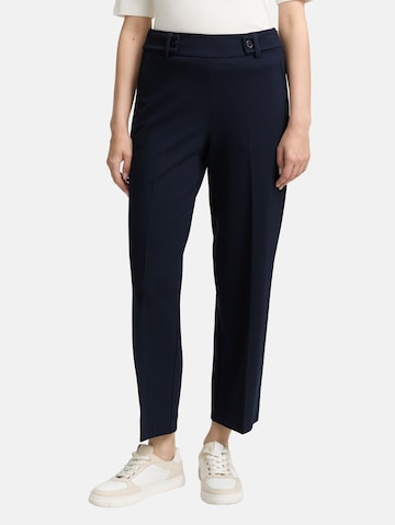 TOM TAILOR Regular Broek in Blauw: voorkant