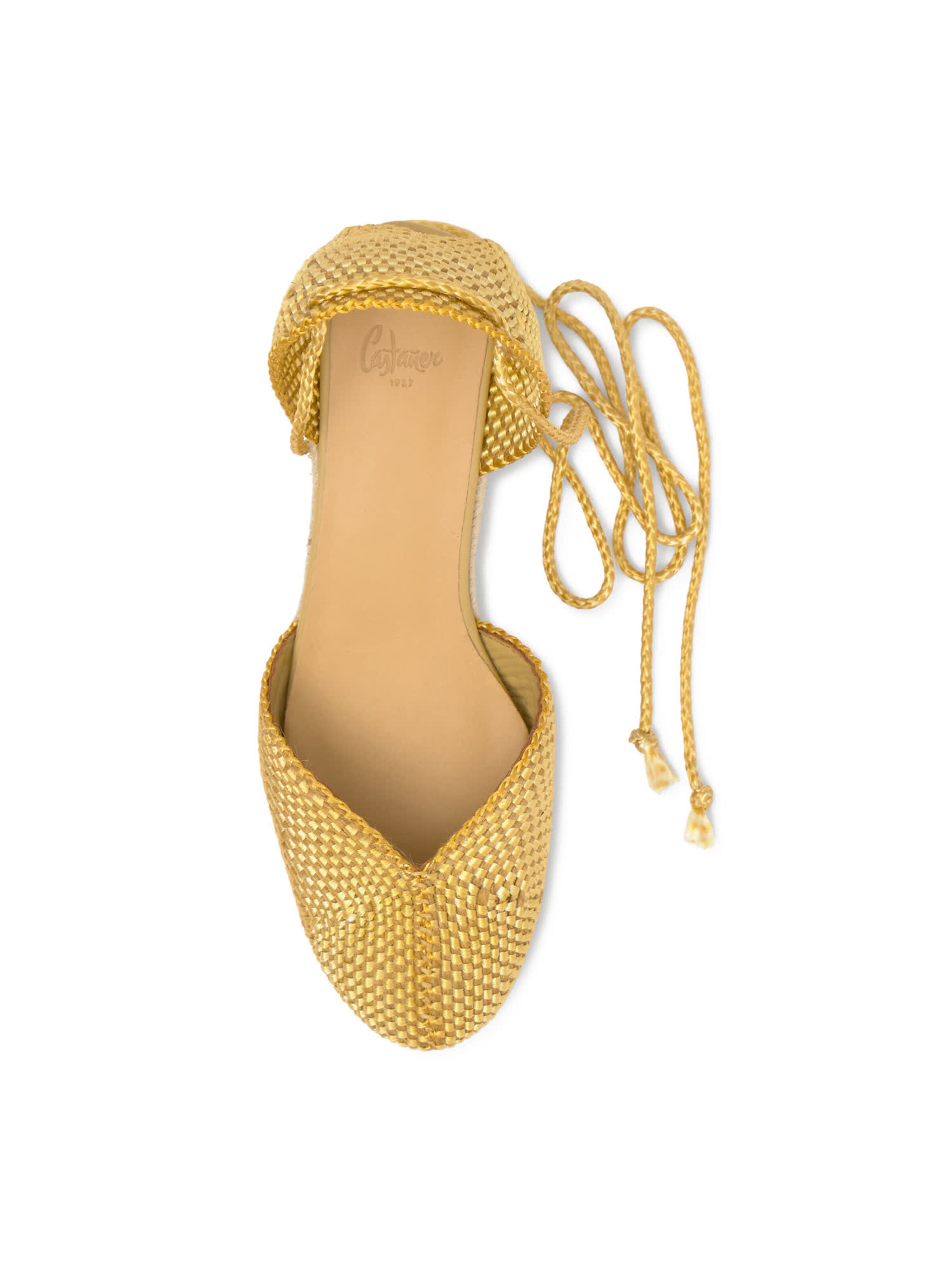 geltona Castañer Espadrilės 'CORA'