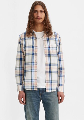 LEVI'S ® Regular Fit Hemd in Weiß: Vorderseite