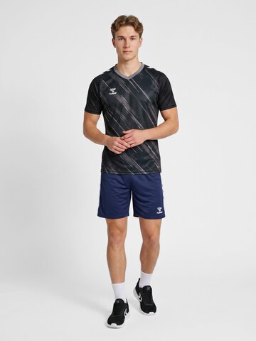 Hummel Loosefit Sportbroek 'Match' in Blauw