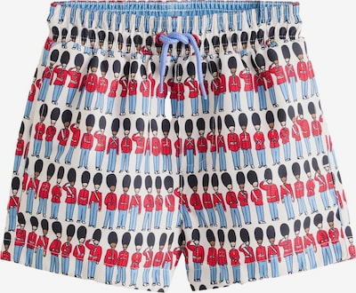 Next Bermudas en azul / rojo, Vista del producto