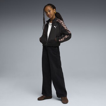 Veste de sport 'T7 Animal' PUMA en noir