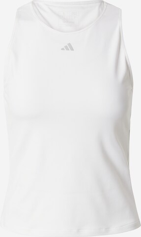 ADIDAS PERFORMANCE Sporttop in Weiß: predná strana