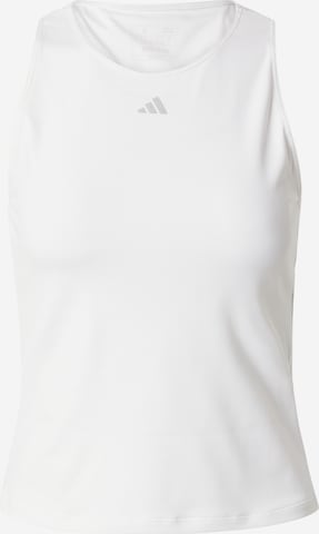 ADIDAS PERFORMANCE Sports Top in White: front