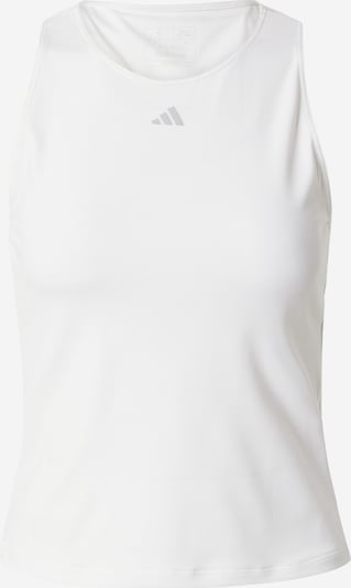 ADIDAS PERFORMANCE Sporttop in grau / schwarz / weiß, Produktansicht