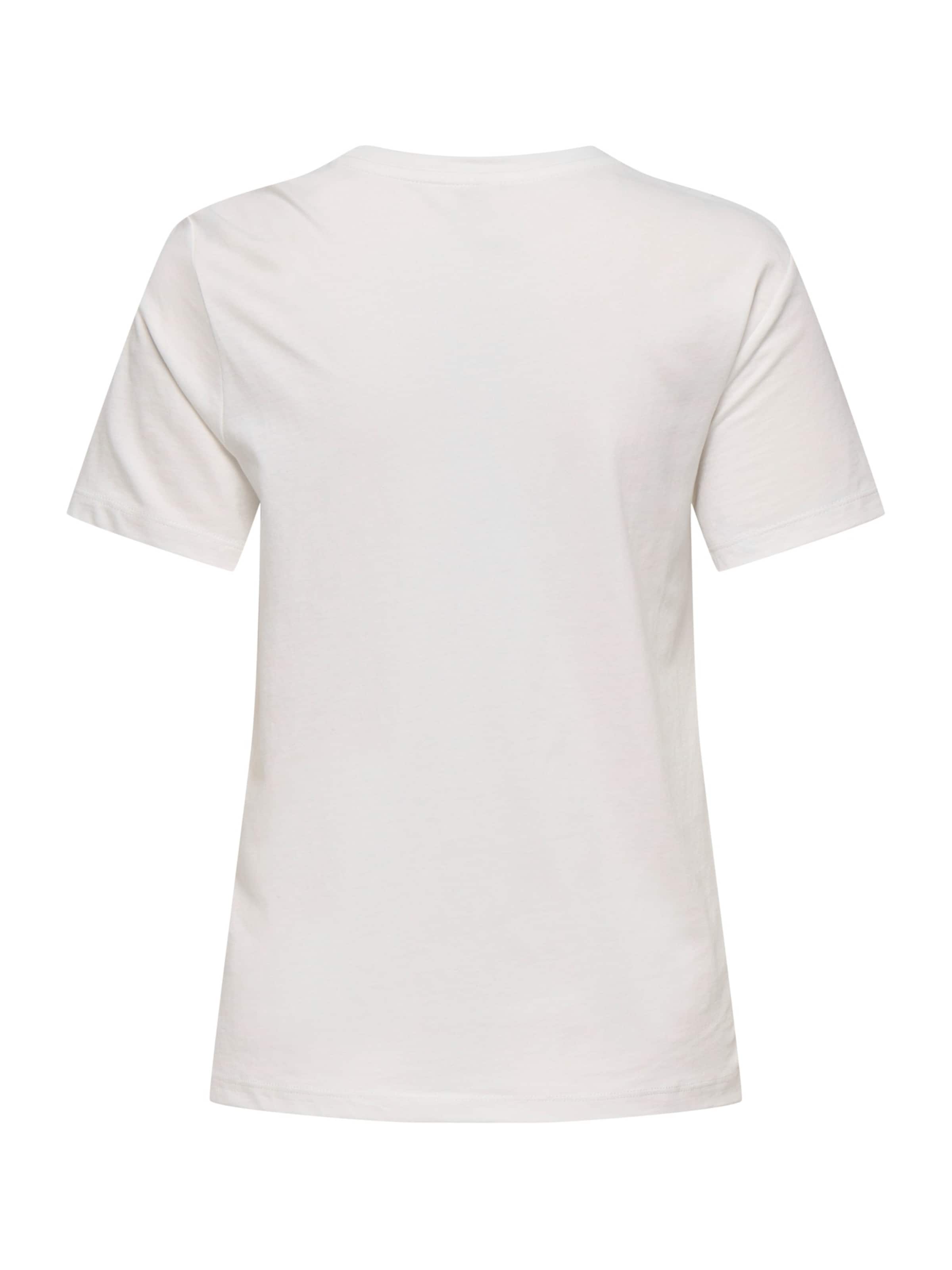 ONLY T-Shirt 'ONLPOLLY' in Weiß