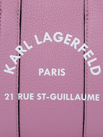 Karl Lagerfeld Τσάντα χειρός 'Rue St-Guillaume' σε ροζ