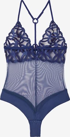 INTIMISSIMI Bodysuit 'CRAFTED ELEGANCE' in Blue: front