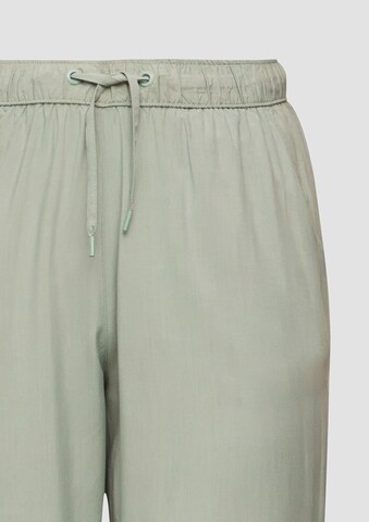 QS Wide leg Broek in Groen