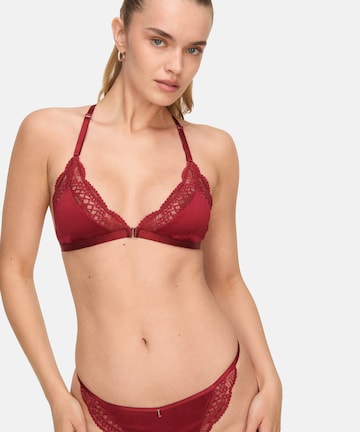 Hunkemöller Bralette Bra 'Tosca' in Red: front