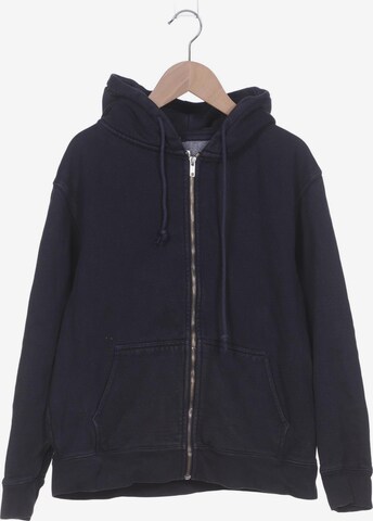 Brandy Melville Sweatshirt & Zip-Up Hoodie in M in Blue: front
