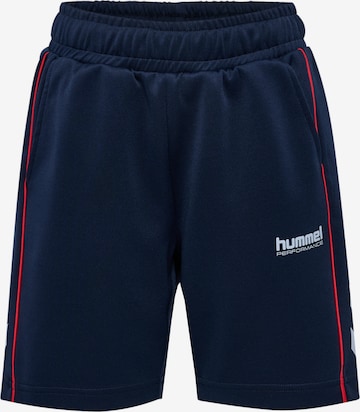 Hummel Sports trousers 'JR Interlock Adjustable' in Blue: front