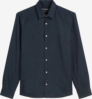 Marc O'Polo Slim fit Button Up Shirt in Blue: front