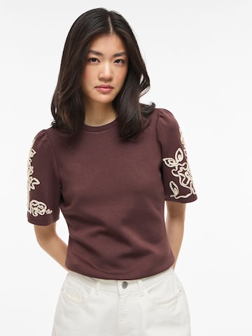 VILA Sweatshirt 'VIMia' i brun