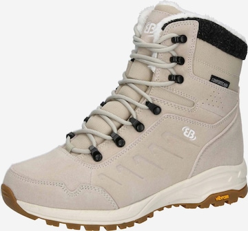 Brütting Snowboots 'Niara' in Grau: Vorderseite