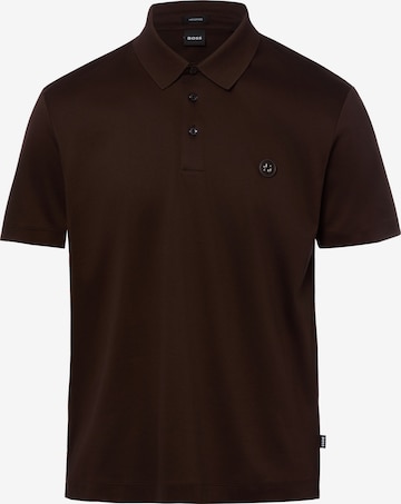 T-Shirt 'Parris' BOSS en marron : devant