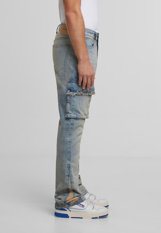 évasé Jeans cargo 'Galador' 2Y Studios en bleu
