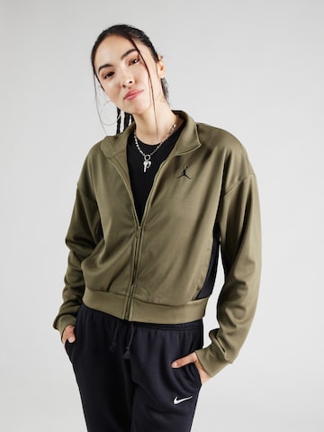Jordan Sweatjacke in Schwarz: Vorderseite