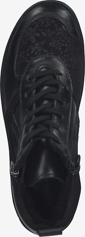 COSMOS COMFORT Lace-Up Ankle Boots in Black