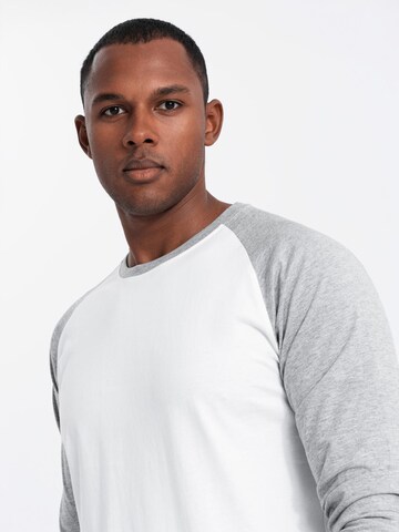 Ombre Shirt in Grau