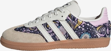 balta ADIDAS ORIGINALS Sportbačiai 'Samba x Liberty London': priekis