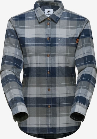 MAMMUT Funktionsbluse ‘Trovat’ in Grau: Vorderseite