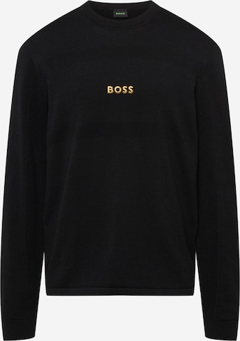 BOSS Green Sweatshirt 'Roldan' in Black: front