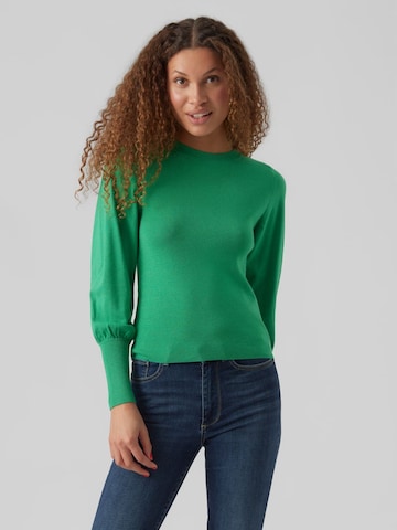 VERO MODA Sweater in Green: front