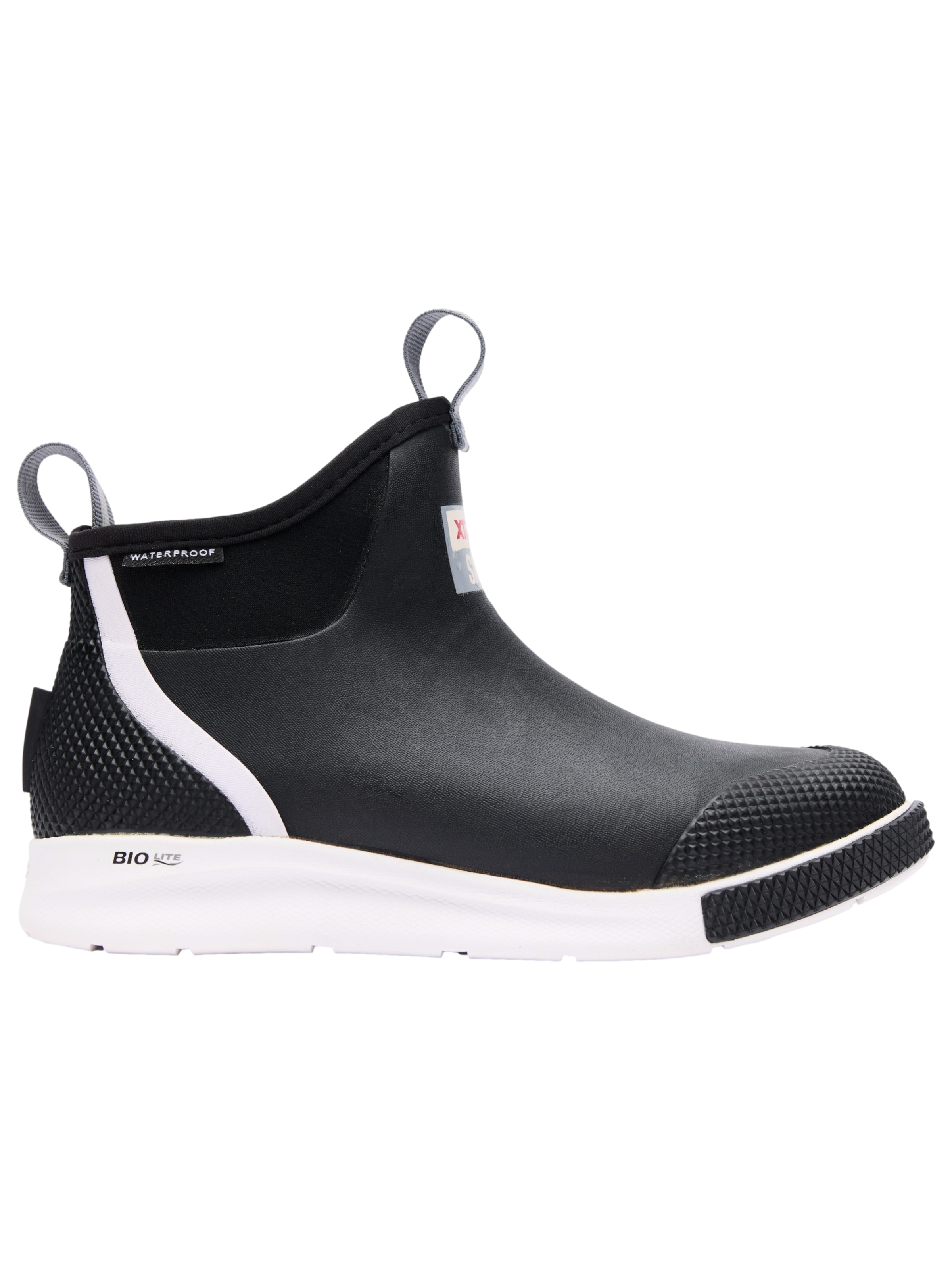 XtraTuf Rubber Boots 'Ankle Deck Boot Sport' in Black