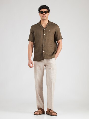 FYNCH-HATTON Regular fit Button Up Shirt in Green