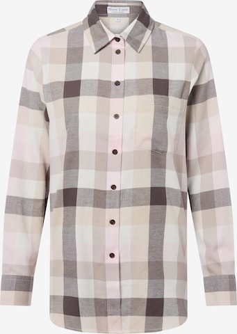 Marie Lund Blouse in Grey: front