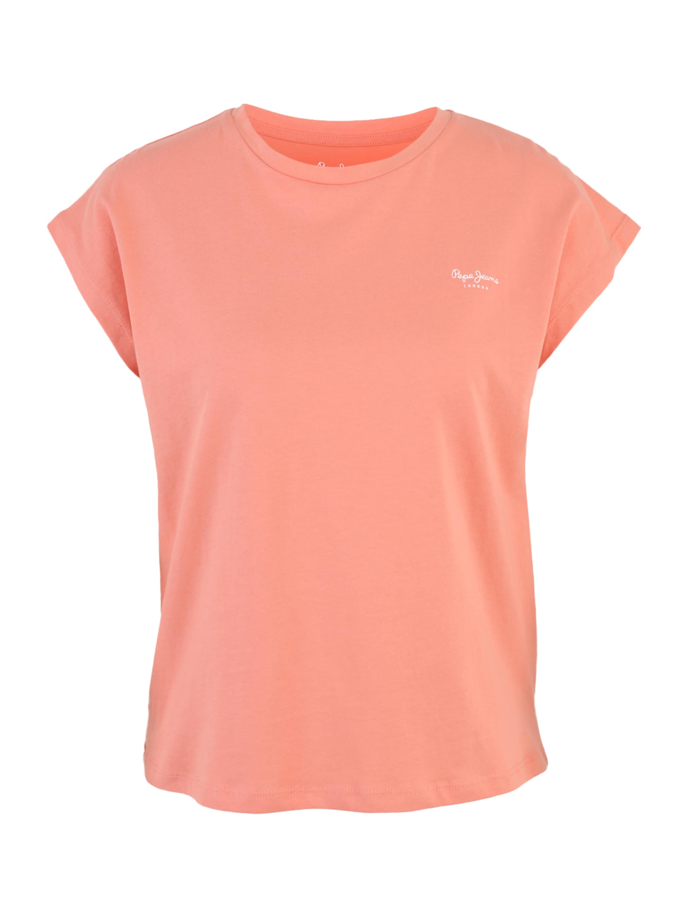 Pepe Jeans Μπλουζάκι 'Bloom' σε πορτοκαλί: μπροστά