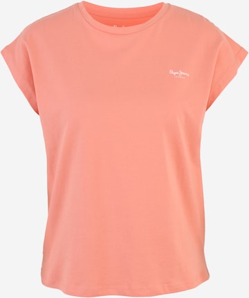 T-shirt 'Bloom' Pepe Jeans en orange : devant
