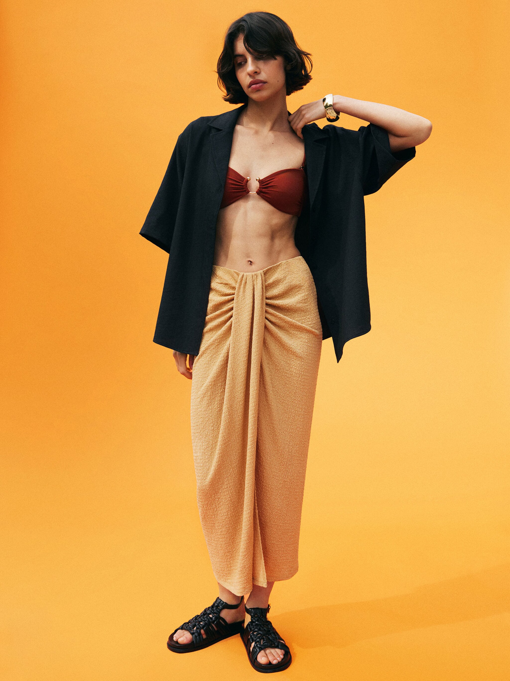 EDITED Produits Hauts de bikini 'Charline' rouge