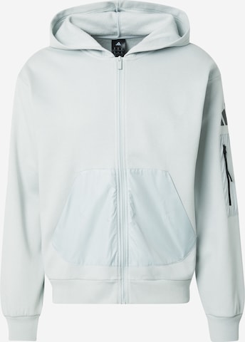 ADIDAS SPORTSWEAR Sports sweat jacket in Green: front