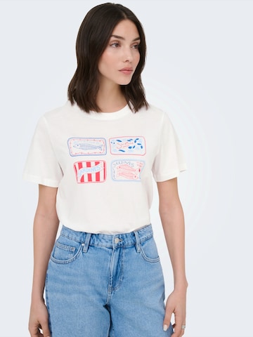 balta JDY Marškinėliai 'JDYLIMA'