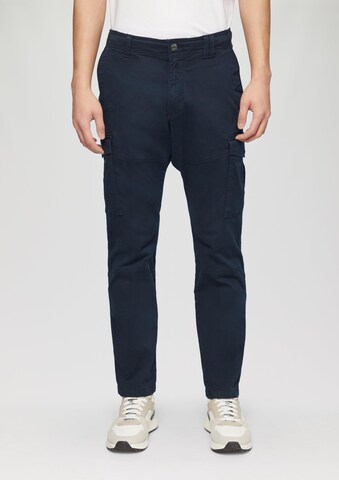 s.Oliver Regular Cargo trousers in Blue: front