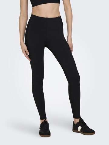 Slimfit Pantaloni sportivi di ONLY PLAY in nero: frontale