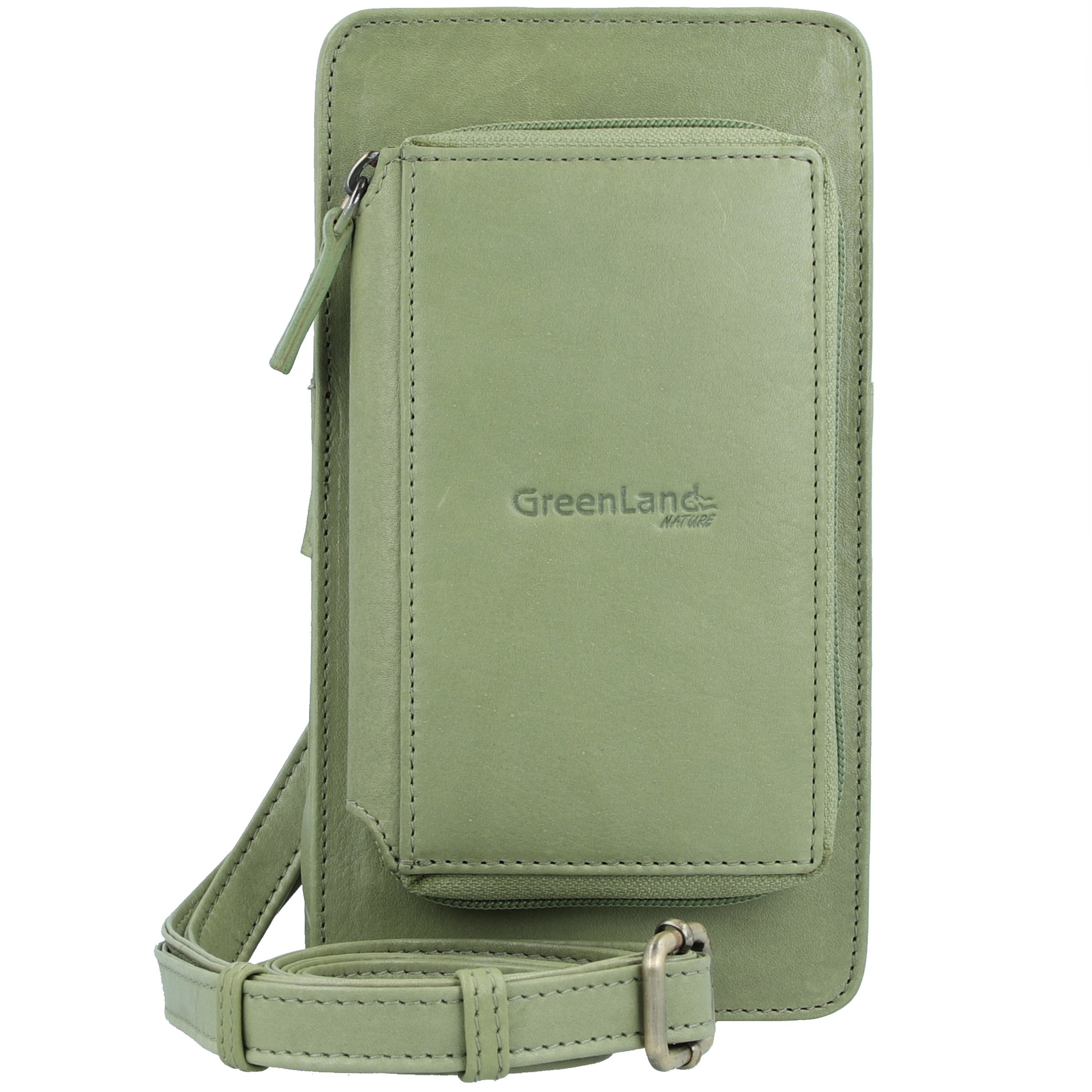 Protection pour Smartphone Greenland Nature en vert : devant