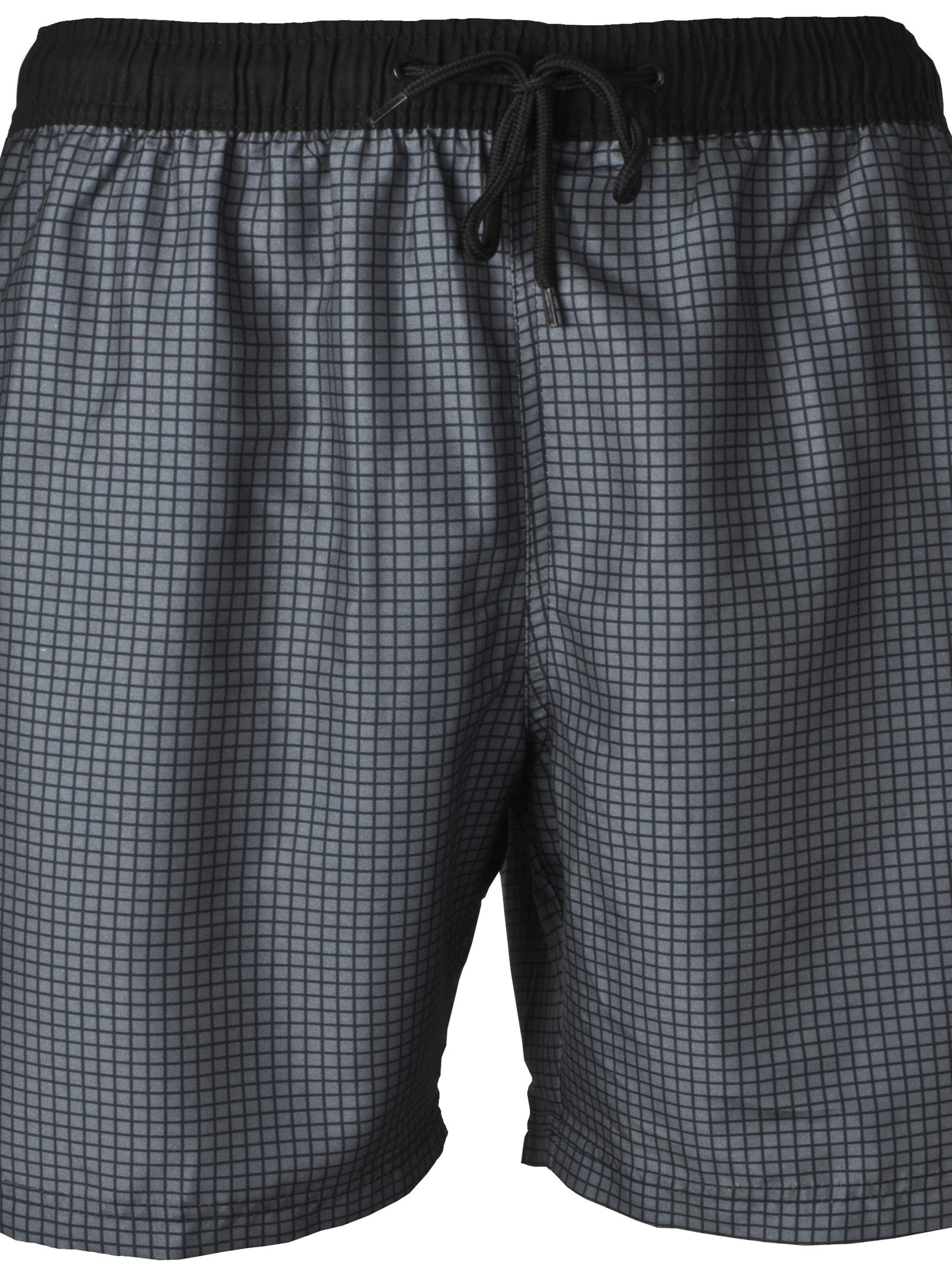 Guggen Mountain Badeshorts 'Boardshorts Style 6'‌‌‌ in Grau