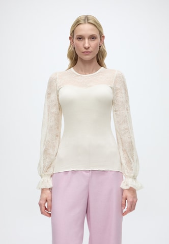 rosemunde Shirt 'Beatha' in Beige: front