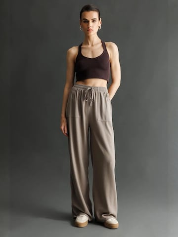 Pantalon MixRay en beige : devant