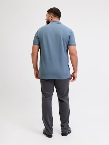 Jack & Jones Plus Tričko 'JJEAustin' - Modrá